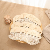 Wooden Baby Milestone Card Newborn Monthly Growth Tassel Cards Baby-TB00756-Veeddydropshipping